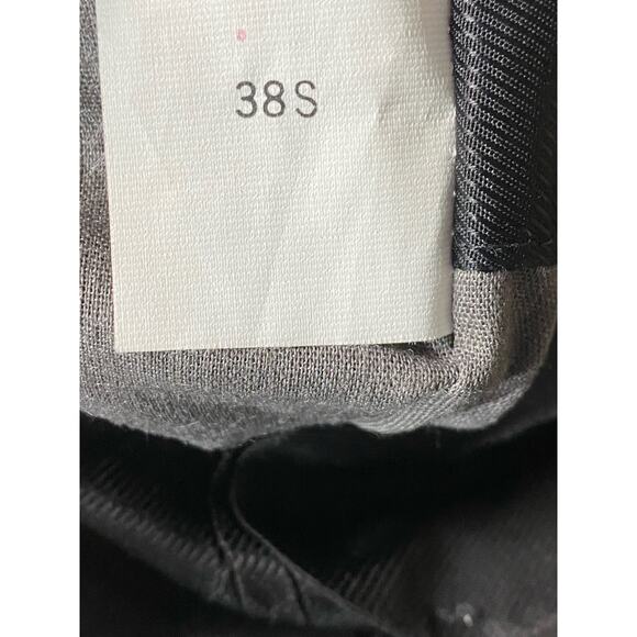 OSCAR DE LA RENTA Signature Men's Short Textured Two-Button Wool Blazer SZ 38S - Picture 10 of 11